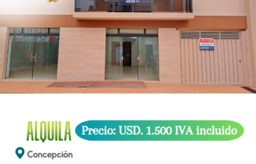 A ESTRENAR Salón Comercial en Concepción